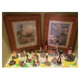 Shelf Lot of Lighthouse & More