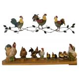Lot of Rooster Items