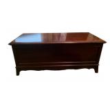 Mahogany Bench w/ Storage - 20 x 48 x 19