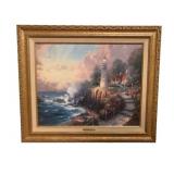 Framed "The Light of Peace" w/ COA