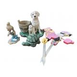 Group Lot of Outdoor Decor