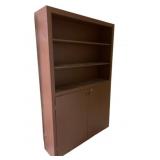 Wood Shelf w/ 2 Doors - 74 x 47 x 12