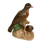 Holland Mold Ceramic Bird Statue - 9.5 x 7 x 5
