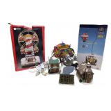 Lot of Assorted Christmas Houses & More