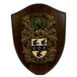 Goerge Family Crest Wall Plaque - 9 x 12