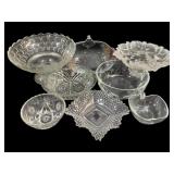 Lot of Assorted Glass Serving Bowls