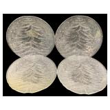 Holiday Glass Plates - 8.5" Round