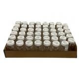 Tray Lot Plastic Specimen Jars
