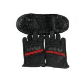 2 Rain Shoe Covers & Riding Gloves
