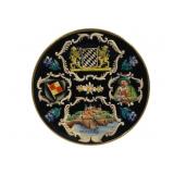 German Wurzburg Ceramic Plate