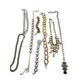 6 Assorted Necklaces & 2 Bracelets