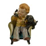 Vintage Ceramic Figurine - 6 x 4 x 4