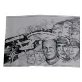 Star Trek Poster Marked Tibbetts 19"x27.5"