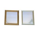 2 Framed Mirrors - 26 x 23, 25 x 19