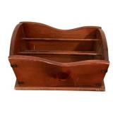 Wood Magazine Holder - 17 x 12 x 9.5