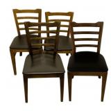 4 Chairs - 32 x 16 x 17