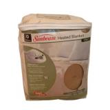 Sunbeam Heated Blanket - queen size