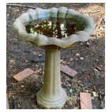 Concrete Birdbath - 29 x 22