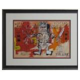 Untitled Warrior by Basquait