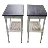 Pair Alden Home French Country End Tables