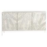 Isla Coastal White 3 Door Sideboard