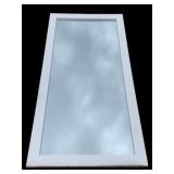 Wall Mirror, cracked corner, 65 x 32