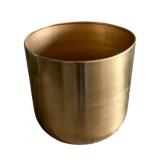 Brass Tone Planter 9 x 9