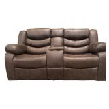 Lane Manual Reclining Loveseat w/ Console