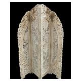 4 Panel Carved Screen 60 x 72