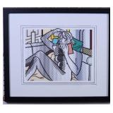 Nude Reading Giclee by Roy Lichtenstein