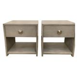 Pair Chelsea House Moxy Bedside Tables