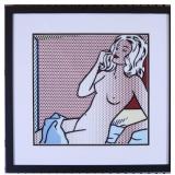 Nude Sunbath Print by Roy Lichtenstein