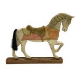 Wooden Horse Decor 20 x 16 x 2.5