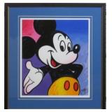 Mickey Mouse Giclee by Peter Max