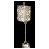 Wildwood Hutton Slim Lamp, Silver Finish 34"