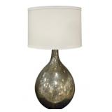 John Richard Mercury Glass Table Lamp 35"