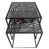Three Hands Set of Nesting Tables
