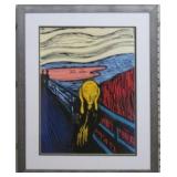 The Scream Giclee by Andy Warhol