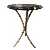 Alden Home Twisted Bamboo Table 25 x 18