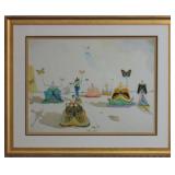 Butterfly Masquerade Giclee by Salvador Dali