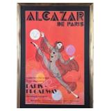 Alcazar De Paris Advertisement by Erte