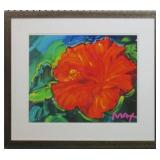 Poppies Giclee by Peter Max