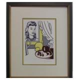 Still Life with Portrait print by Roy Lichtenstein