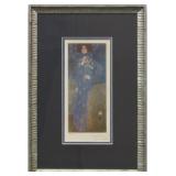 Emilie Floge print by Klimt