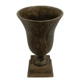 Wooden Urn Decor 12 x 7