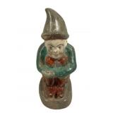 Plaster Gnome Statue 14 x 7 x 6
