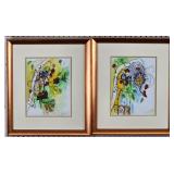 2-Love Birds Artist Proof by Anna Sandhu Ray