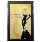 L-instant Taittinger Champagne Poster