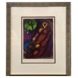 David and Absalom Giclee by Marc Chagall
