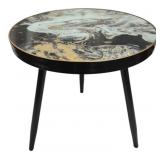 Abstract Top 3 Leg Table by Three Hands